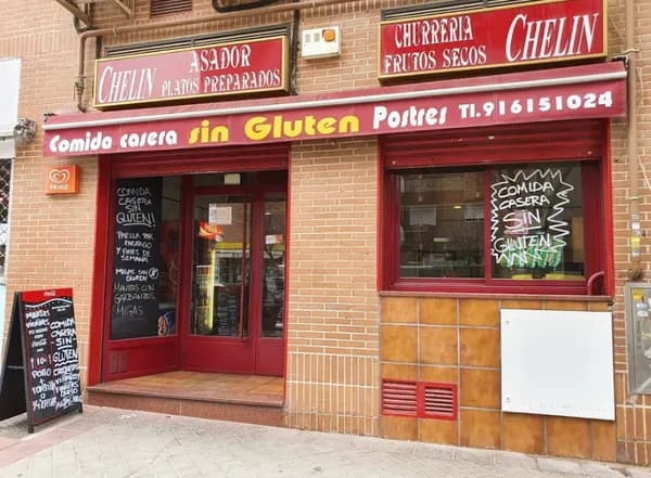 COMIDA PARA LLEVAR SIN GLUTEN - PASTELERIA SIN GLUTEN Y LACTOSA - ASADOR DE POLLOS CHELIN